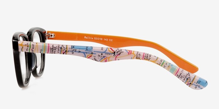 Wallis Black Acetate Eyeglass Frames from EyeBuyDirect