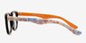 Wallis Black AcetateEyeglass Frames from EyeBuyDirect, Side View