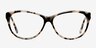 Sofia Ivory & Tortoise AcetateEyeglass Frames from EyeBuyDirect, Front View