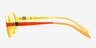 Theo Orange & Yellow PlasticEyeglass Frames from EyeBuyDirect, Side View