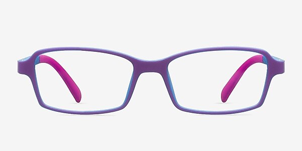 Ricki Purple/Blue Plastic Eyeglass Frames