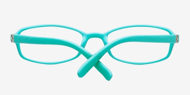 Lychee Green PlasticEyeglass Frames from EyeBuyDirect, Closed View