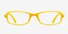 Kiwi Yellow PlasticEyeglass Frames from EyeBuyDirect, Front View