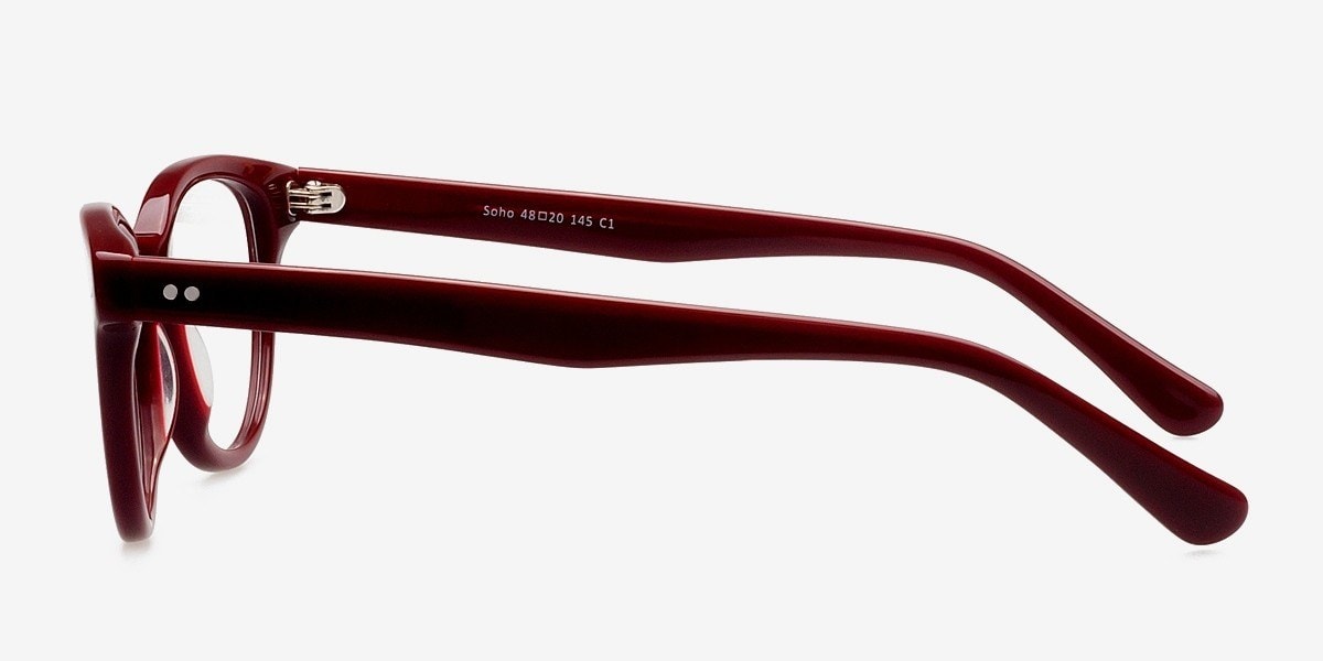 Soho Burgundy Glasses for Women | Eyebuydirect
