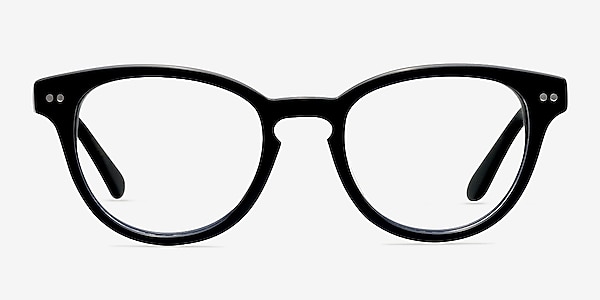 Soho Black Acetate Eyeglass Frames