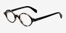 Little Muse Tortoise AcetateEyeglass Frames from EyeBuyDirect, Angle View