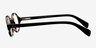 Little Muse Tortoise AcetateEyeglass Frames from EyeBuyDirect, Side View