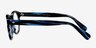 Bavarian Navy AcetateEyeglass Frames from EyeBuyDirect, Side View