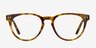 Notting Hill Tortoise AcetateEyeglass Frames from EyeBuyDirect, Front View