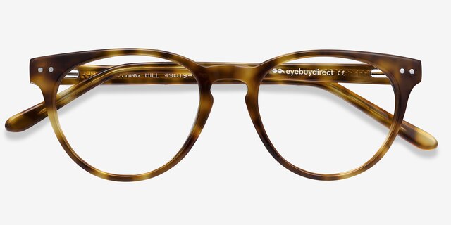 Notting Hill Tortoise AcetateEyeglass Frames from EyeBuyDirect, Closed View