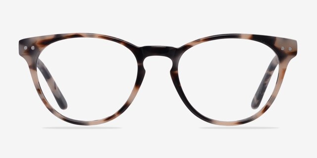 Notting Hill Ivory & Tortoise AcétateMontures de lunettes de vue d'EyeBuyDirect, Vue de Face