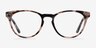 Notting Hill Ivory & Tortoise AcétateMontures de lunettes de vue d'EyeBuyDirect, Vue de Face