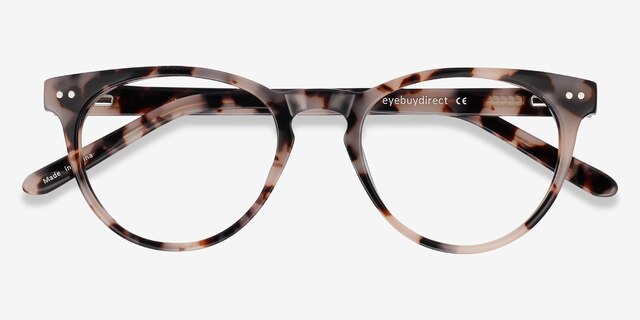 Notting Hill Ivory & Tortoise AcétateMontures de lunettes de vue d'EyeBuyDirect, Vue Rapprochée