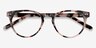 Notting Hill Ivory & Tortoise AcétateMontures de lunettes de vue d'EyeBuyDirect, Vue Rapprochée
