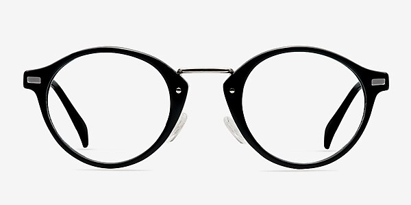 Opera  Black  Acetate Eyeglass Frames