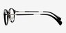 Opera Black AcetateEyeglass Frames from EyeBuyDirect, Side View