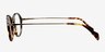 Old Street Tortoise AcetateEyeglass Frames from EyeBuyDirect, Side View