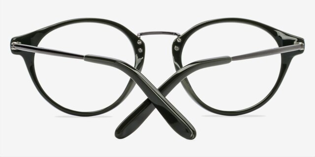 Get Lucky Green AcetateEyeglass Frames from EyeBuyDirect, Closed View
