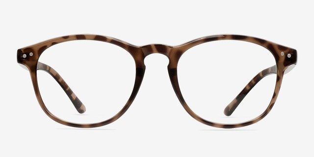 Sal Brown & Tortoise PlasticEyeglass Frames from EyeBuyDirect, Front View