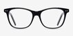 Almost Famous Black AcetateEyeglass Frames from EyeBuyDirect, Front View