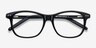 Almost Famous Black AcetateEyeglass Frames from EyeBuyDirect, Closed View