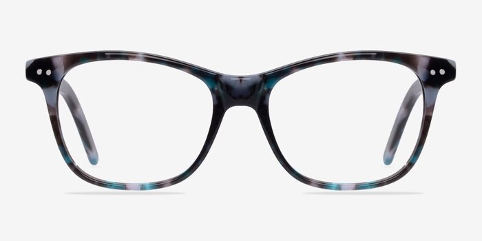 Almost Famous Nebular Blue Acetate Eyeglass Frames from EyeBuyDirect