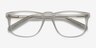 Rhode Island Matte Gray AcetateEyeglass Frames from EyeBuyDirect, Closed View