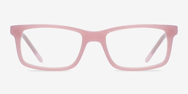 Andrea Pink AcetateEyeglass Frames from EyeBuyDirect, Front View