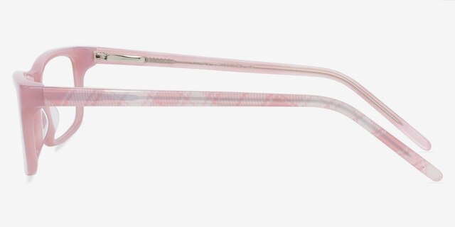 Andrea Pink AcetateEyeglass Frames from EyeBuyDirect, Side View
