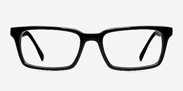 Clark  Black  Acetate Eyeglass Frames