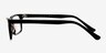 Clark Black AcetateEyeglass Frames from EyeBuyDirect, Side View