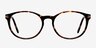 New Bedford Tortoise AcetateEyeglass Frames from EyeBuyDirect, Front View