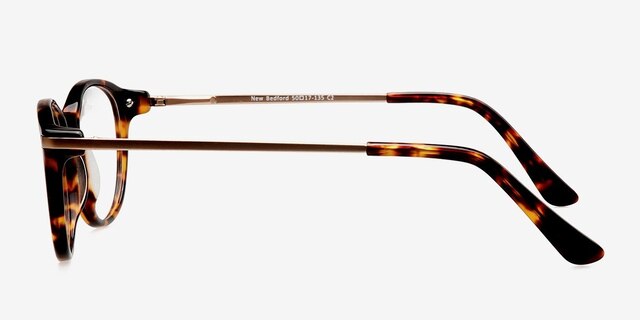 New Bedford Tortoise AcetateEyeglass Frames from EyeBuyDirect, Side View