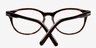 Chicago Brown AcetateEyeglass Frames from EyeBuyDirect, Closed View