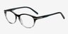 Chicago Gray AcetateEyeglass Frames from EyeBuyDirect, Angle View