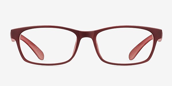 Olli Burgundy Plastic Eyeglass Frames