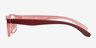 Olli Burgundy PlasticEyeglass Frames from EyeBuyDirect, Side View