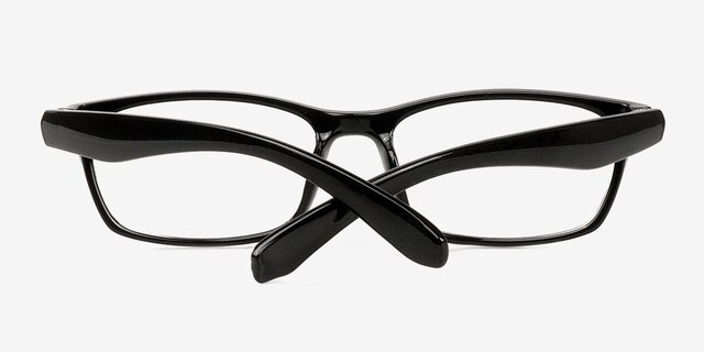 Olli Black PlasticEyeglass Frames from EyeBuyDirect, Closed View