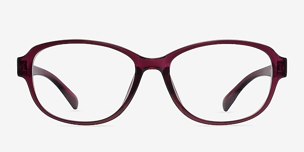 Addyson Purple Plastic Eyeglass Frames