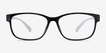 Robbie Black & White PlasticEyeglass Frames from EyeBuyDirect, Front View
