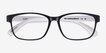Robbie Black & White PlasticEyeglass Frames from EyeBuyDirect, Closed View