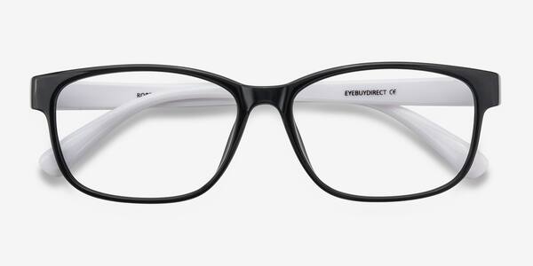 Black/White Robbie -  Plastic Eyeglasses