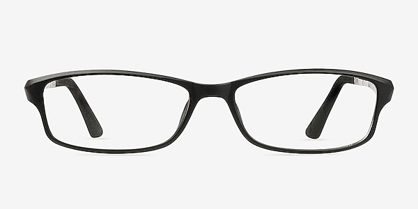 Alma Black Plastic Eyeglass Frames