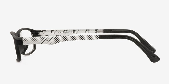 Alma Noir Plastique Montures de lunettes de vue d'EyeBuyDirect