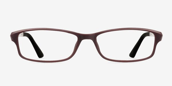 Alma Burgundy Plastique Montures de lunettes de vue