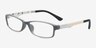 Alma Gray PlasticEyeglass Frames from EyeBuyDirect, Angle View