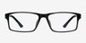 Aldis Green PlasticEyeglass Frames from EyeBuyDirect, Front View