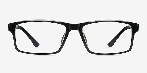 Aldis Green Plastic Eyeglass Frames