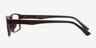 Aldis Coffee PlasticEyeglass Frames from EyeBuyDirect, Side View