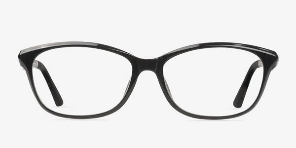 Amelie Noir Plastique Montures de lunettes de vue